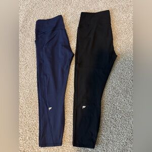 Fabletics Black Leggings Set 2 - WOMENS XL